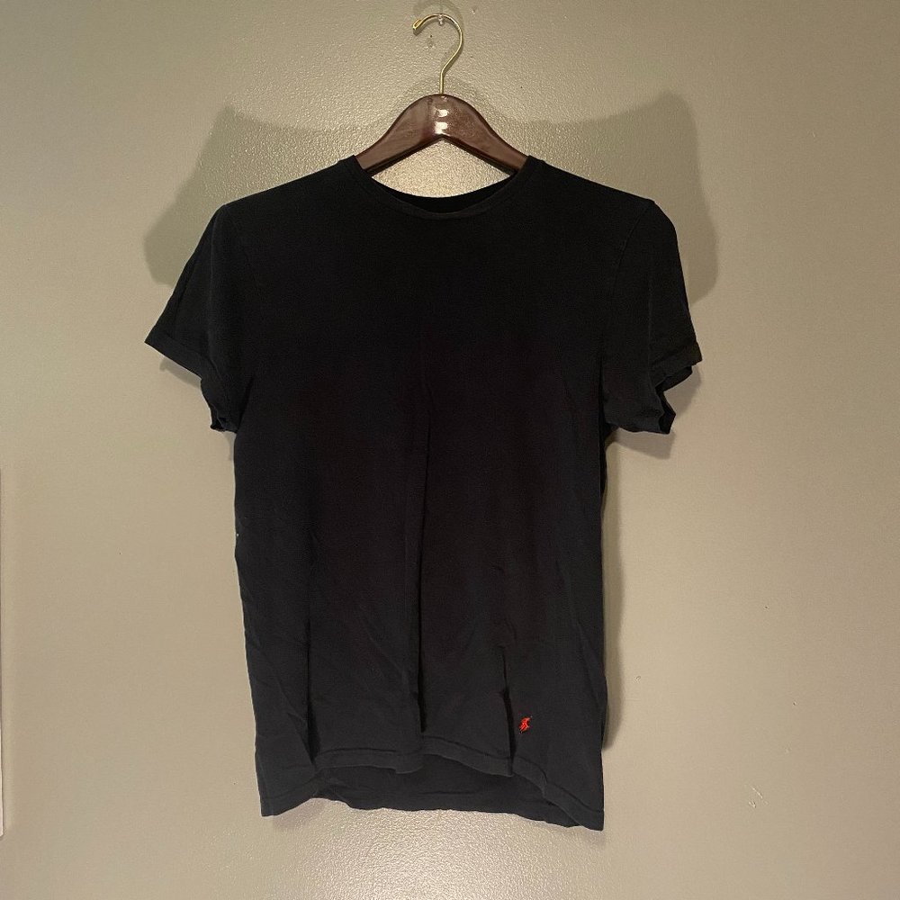 Ralph Lauren Sleepwear T-Shirt, Black, Medium
